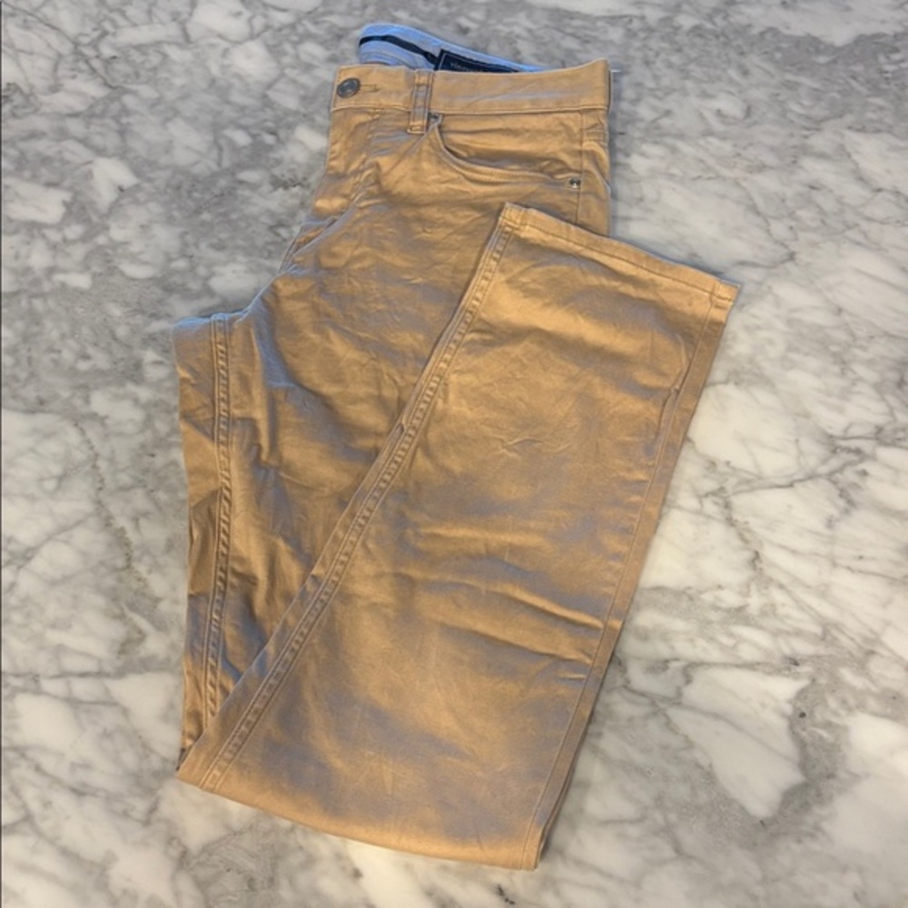 Vineyard Vines “leeward Luxe” 5 pocket pants, light cream, 30x32